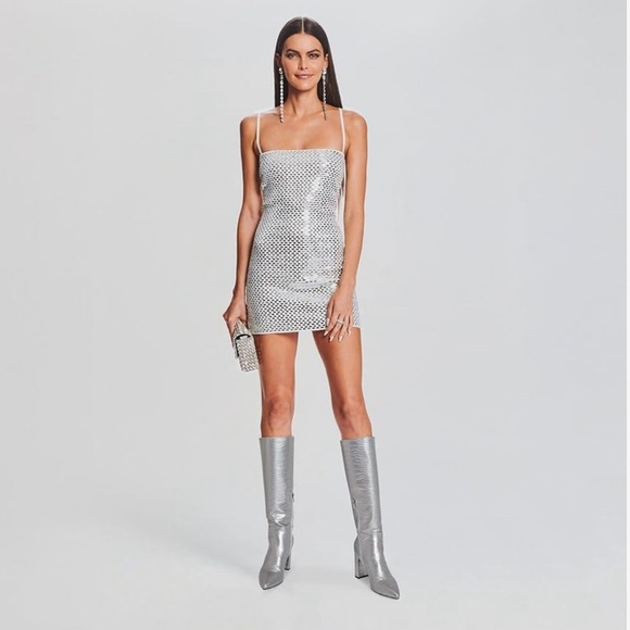 Modatope Women'sKnee High Boots Calf High Crocodile Boots Block Heel Pointed - Picture 2 of 13